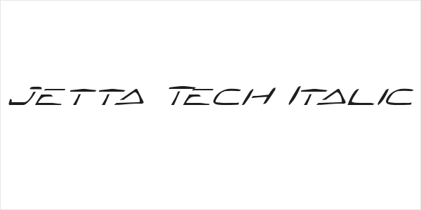 Jetta Tech Italic Logo