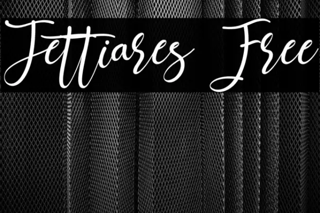 Jettiares Free Font examples