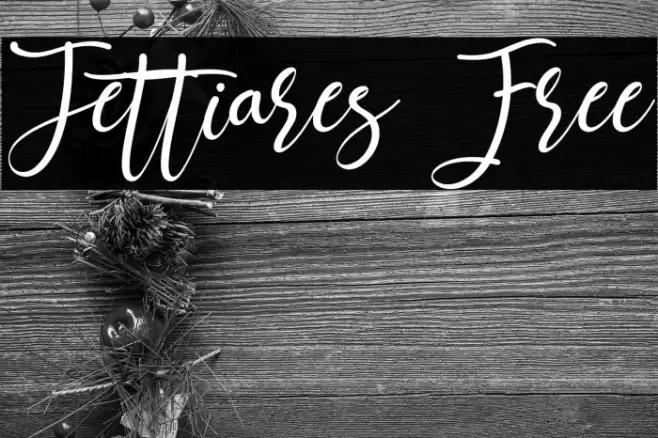 Jettiares Free Font examples