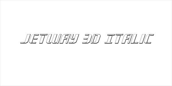 Jetway 3D Italic Logo