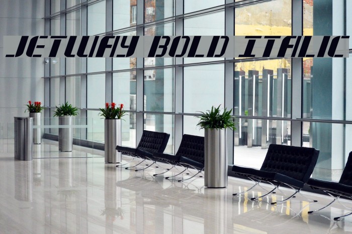 Jetway Bold Italic Example 2