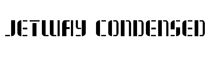 Jetway Condensed  font caratteri gratis