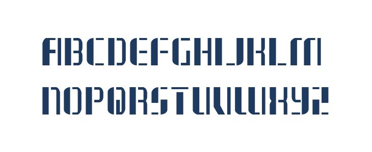 Jetway Condensed Lowercase