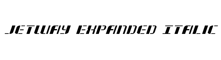 Jetway Expanded Italic  नि: शुल्क फ़ॉन्ट्स डाउनलोड