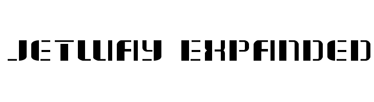 Jetway Expanded  免费字体下载