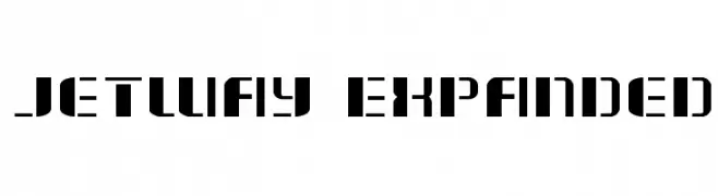 Jetway Expanded  免费字体下载
