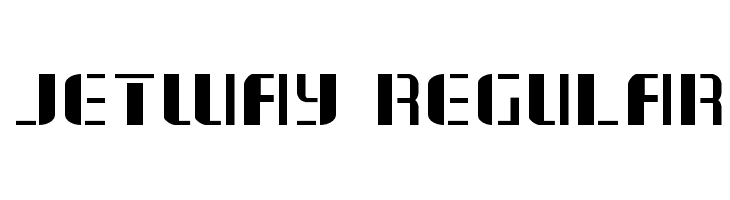 Jetway Regular  Скачать бесплатные шрифты