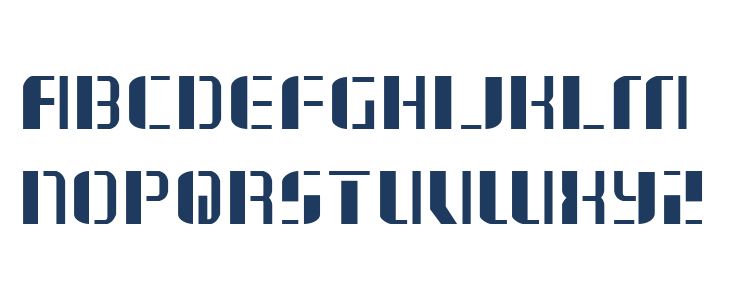 Jetway Regular Lowercase