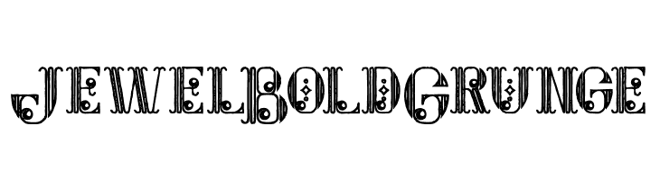 Jewel Bold Grunge  नि: शुल्क फ़ॉन्ट्स डाउनलोड