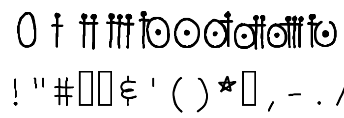 Jewelpet Alphabetic Font Regular Font OTHER CHARS