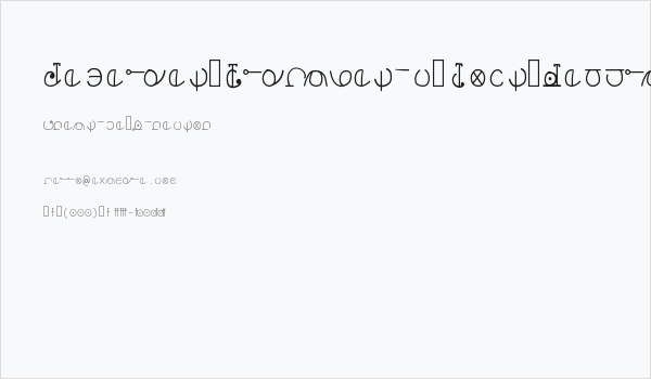 Jewelpet Alphabetic Font Regular Business Card