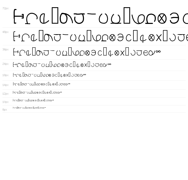 Jewelpet Alphabetic Font Regular Waterfall