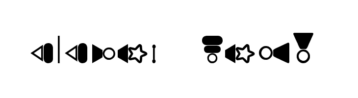 Jewelry Parts LT Font