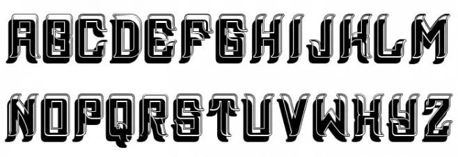 Jewelry Regular 字体 大写