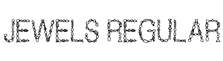 Jewels Regular Font