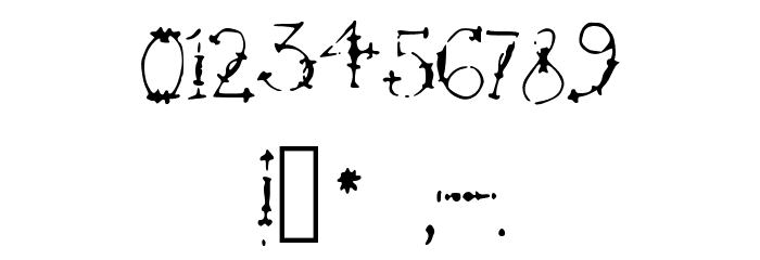 Jewels Font OTHER CHARS