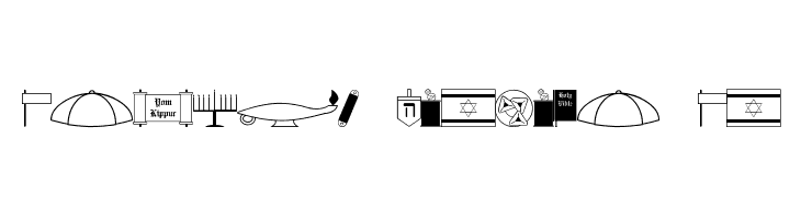 Jewish Culture JL  Скачать бесплатные шрифты