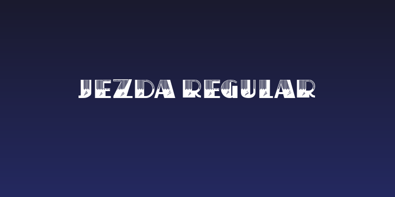 Jezda Regular Social Header