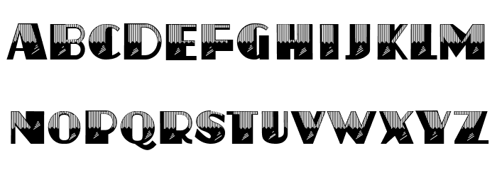 Jezda Regular Font LOWERCASE