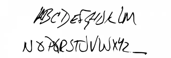 jeni Schriftart Groß