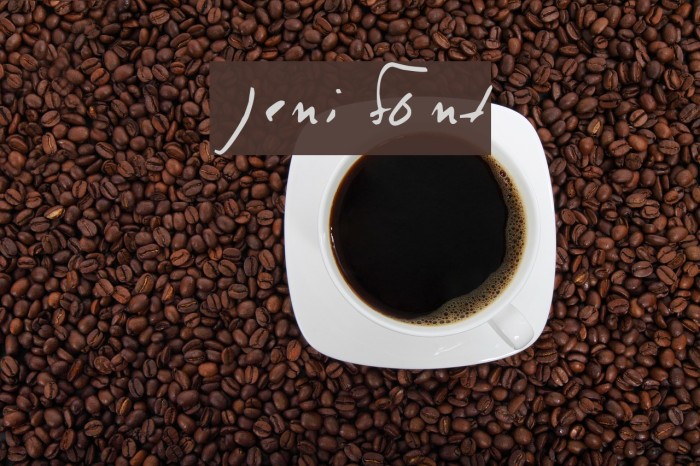 jeni Font examples
