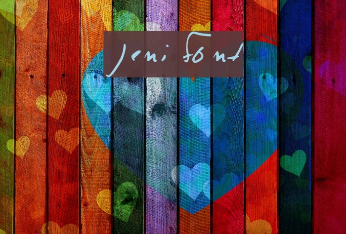 jeni Font examples