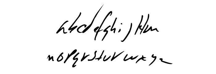 jeni Font LOWERCASE