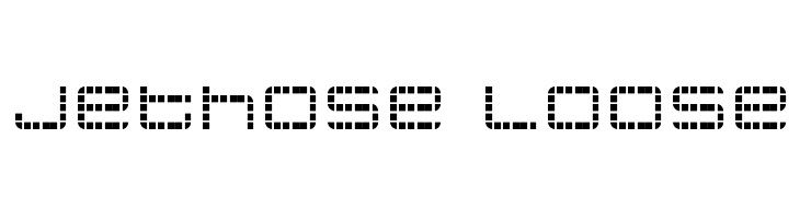 jethose LOOSE  font caratteri gratis