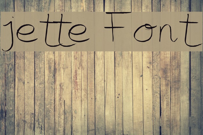 jette Font examples