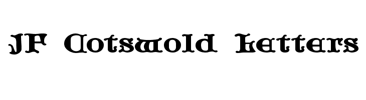 JF Cotswold Letters  Frei Schriftart Herunterladen