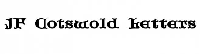 JF Cotswold Letters  font caratteri gratis