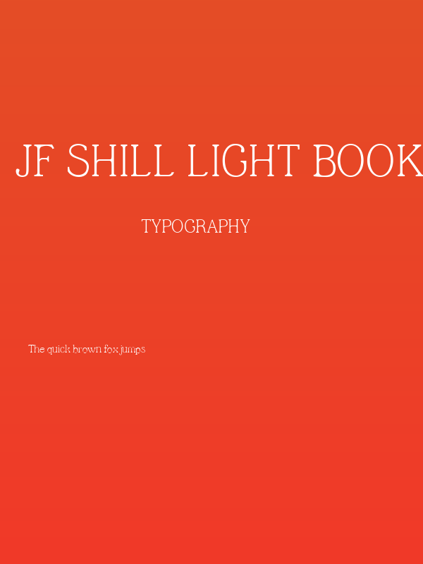JF Shill Light Book Poster