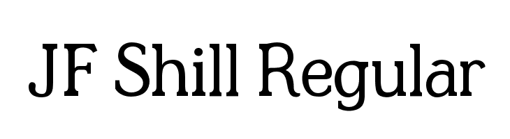 JF Shill Regular  Fuentes Gratis Descargar