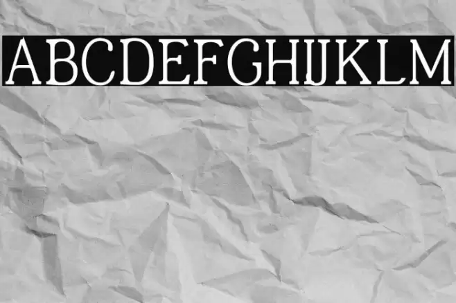 JF Shill Regular Font examples