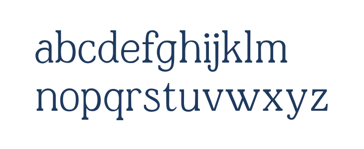 JF Shill Regular Lowercase