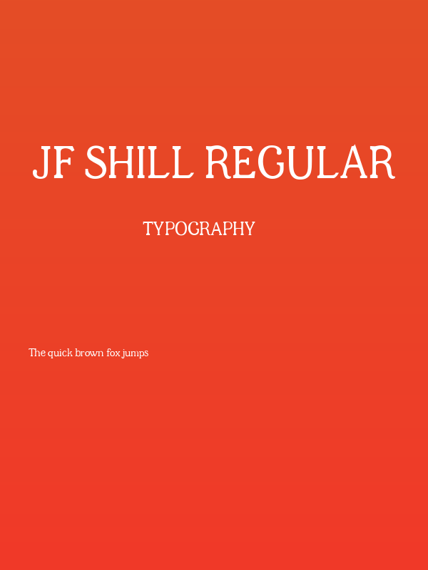 JF Shill Regular Poster