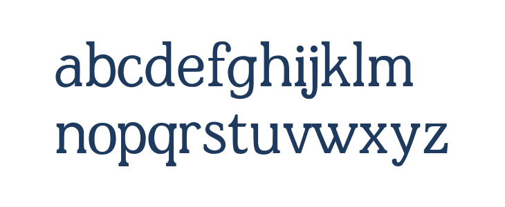 JF Shill Regular Lowercase