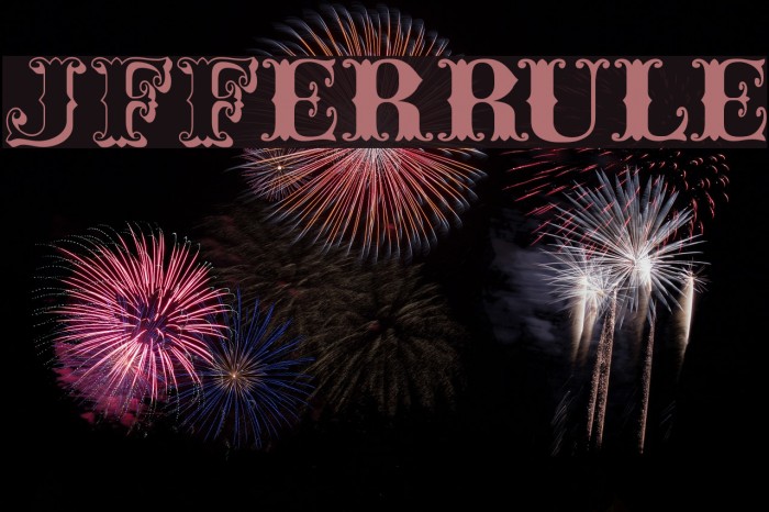 JFFerrule Font examples