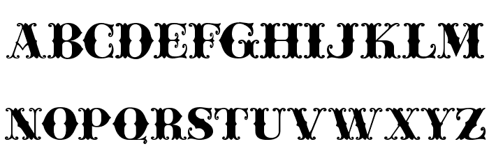 JFFerrule Font LOWERCASE