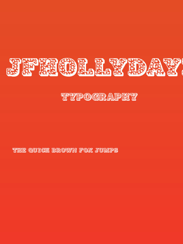 JFHollyDayz Poster