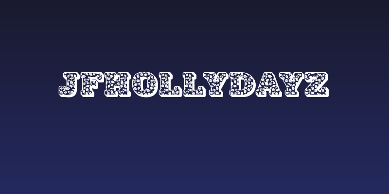 JFHollyDayz Social Header
