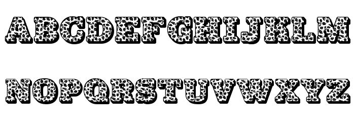 JFHollyDayz Font LOWERCASE