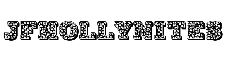 JFHollyNites  免费字体下载