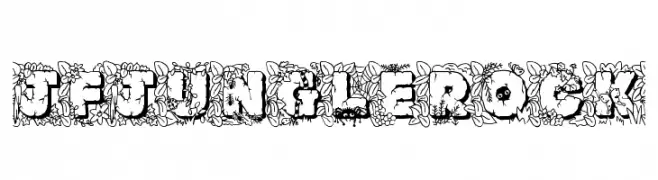 JFJungleRock  免费字体下载