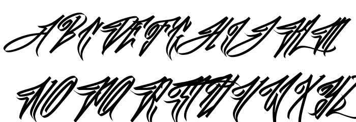 JFK Wall Hunter Demo Juan Jeje JFK Font Font OTHER CHARS