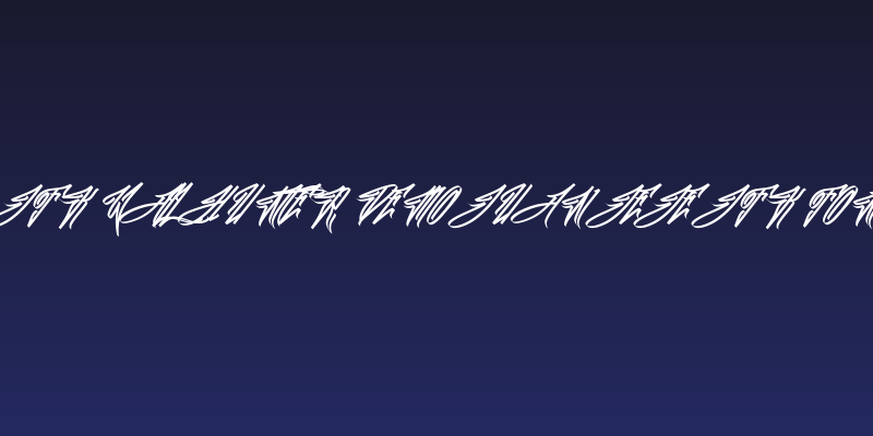 JFK Wall Hunter Demo Juan Jeje JFK Font Social Header