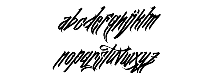 JFK Wall Hunter Demo Juan Jeje JFK Font Font LOWERCASE