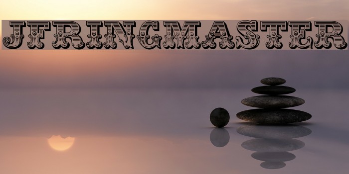 JFRingmaster Font examples