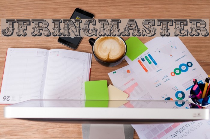 JFRingmaster Font examples