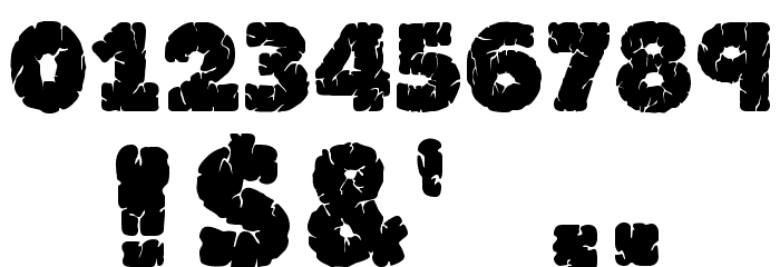 JFRockSolid Font OTHER CHARS